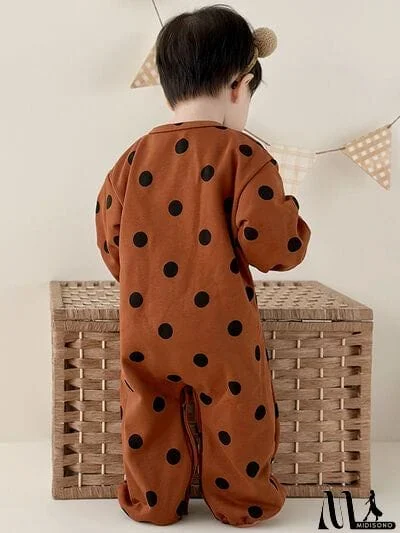 MidiSono - Printed Button Up Dropped Shoulder Jumpsuit