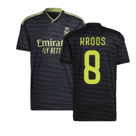Real Madrid Toni Kroos 8 Third Trikot 2022-2023