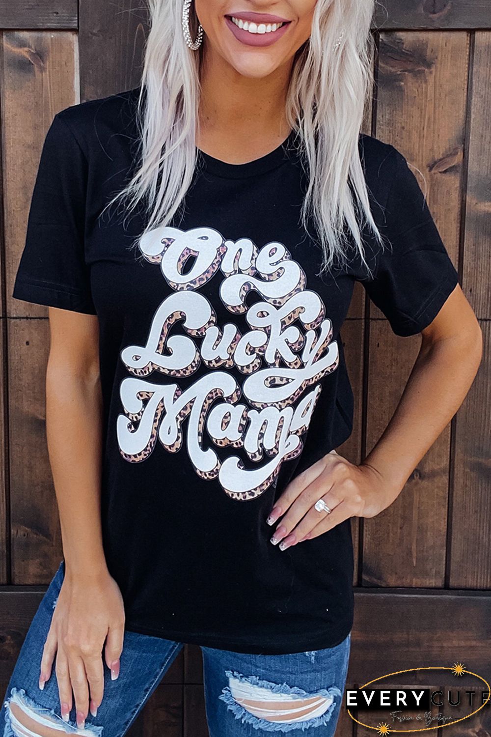One Lucky Mama Tee