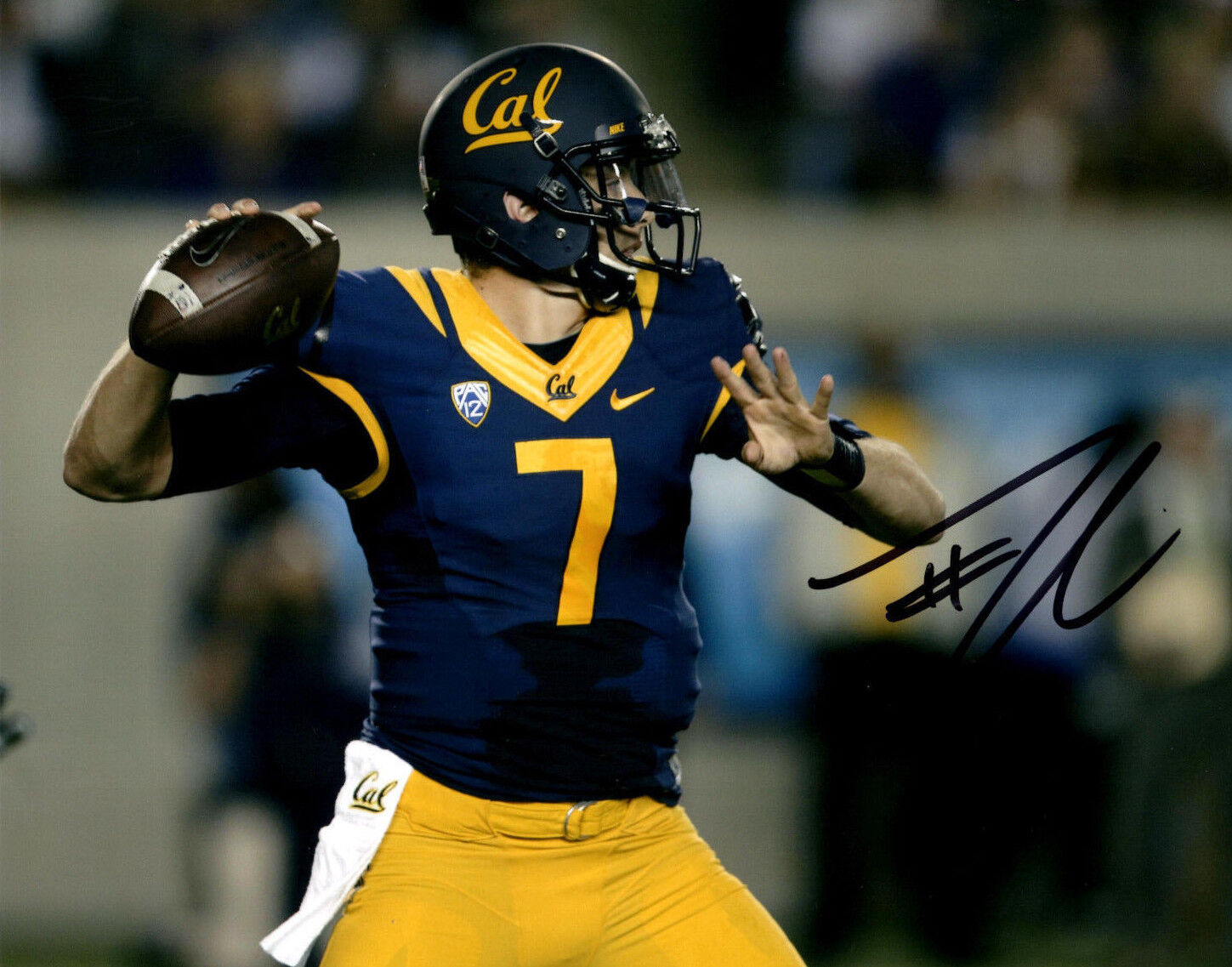 Davis Webb California Golden Bears Cal signed autographed 8x10 football Photo Poster painting e