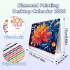 2026 Calendar Diamond Painting Kit DIY Diamond Art Desk Calendar for Home Office