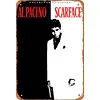 LAQI & NDS scarface - Panneaux en &eacute;tain m&eacute;tallique(20*30cm/30*40cm)
