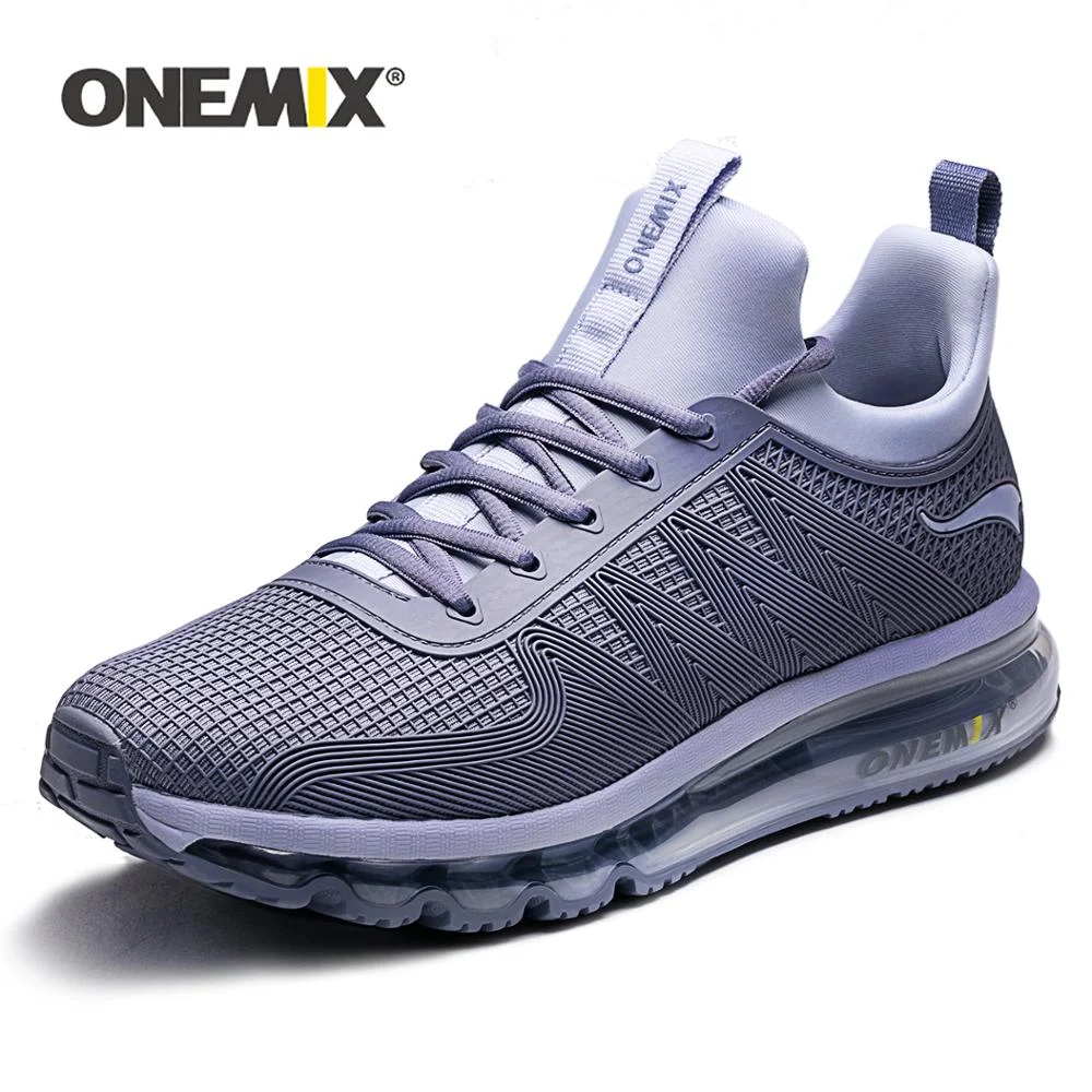 ONEmix Classic Running Shoes For Men High Top Comfortable Waterproof Air Cushion Waking Sneakers Outdoor Jogging Winter Shoes