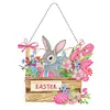 DIY Special Shaped Diamond Painting Easter Egg Bunny Festival Hanging With Lamp String Kit