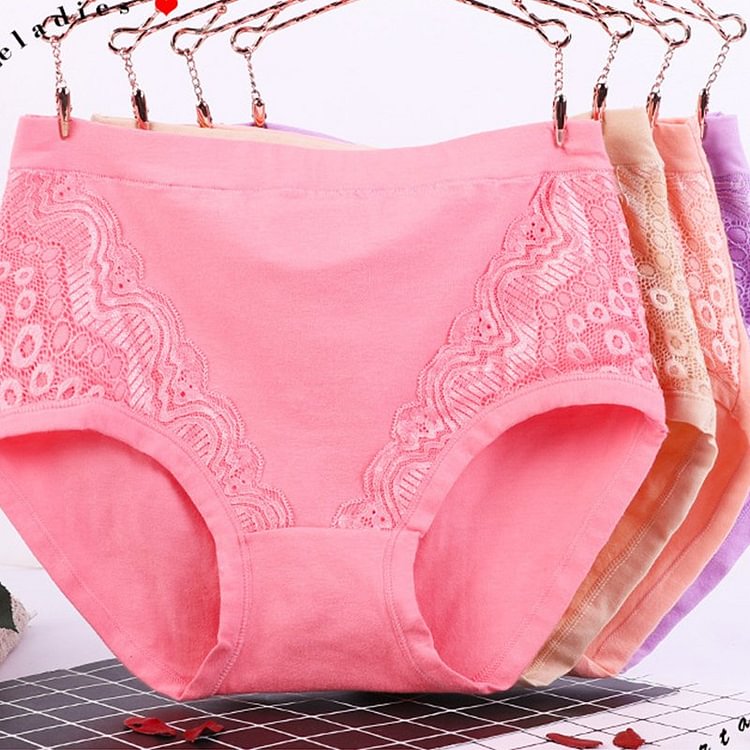 SIPLION®2022 Plus Size High Waist Leak Proof Cotton Panties