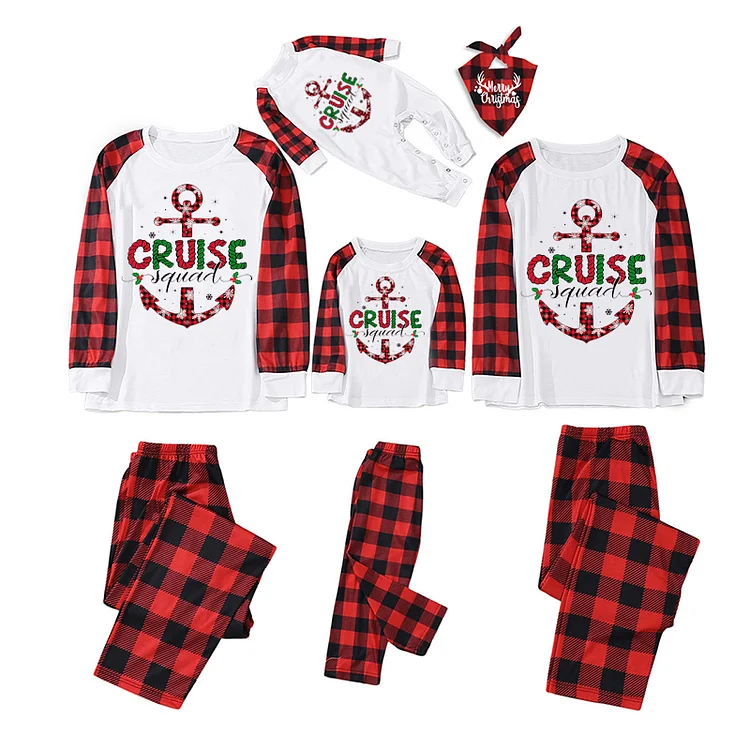 Cruise Squad Christmas Family Matching Pajamas