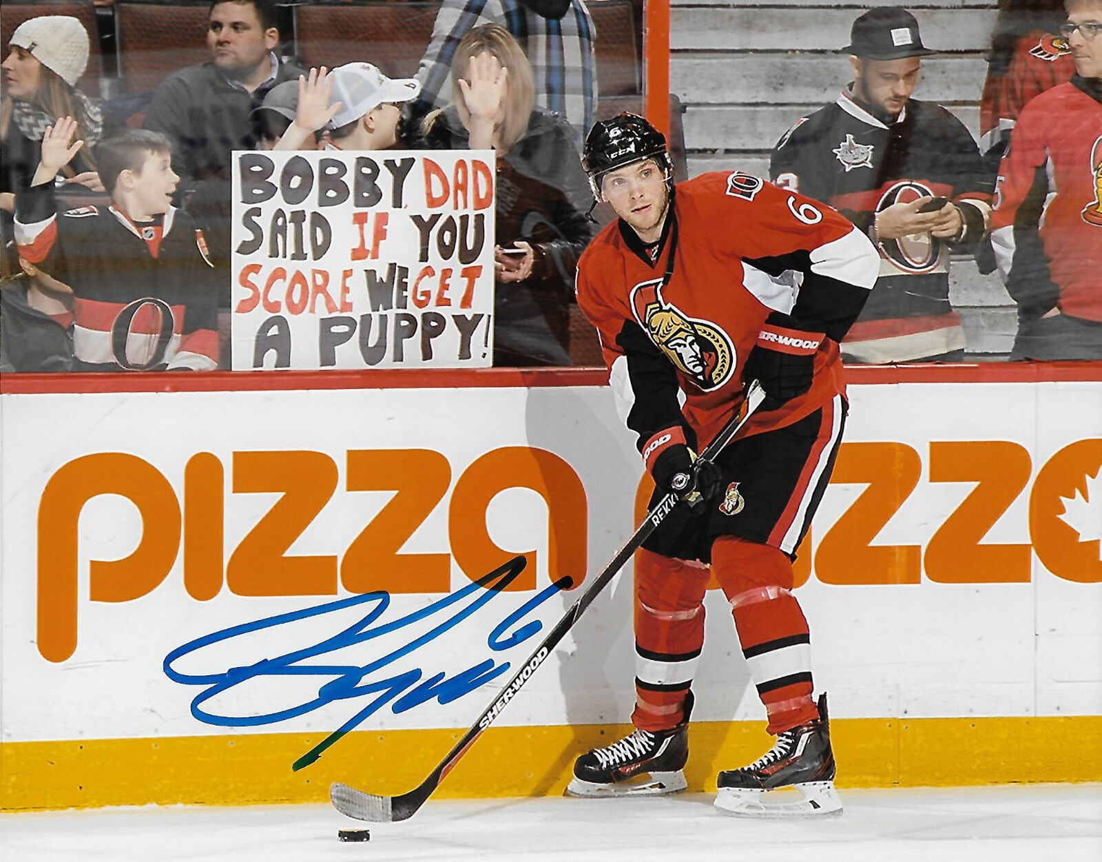 Ottawa Senators Bobby Ryan Signed Autographed NHL Photo Poster painting 8x10 COA H