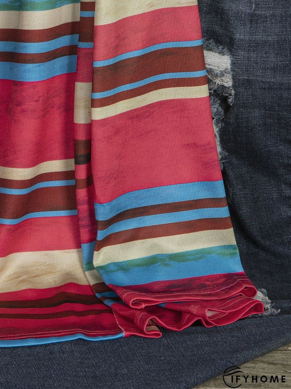 Long Sleeve Color-Block Cotton-Blend Casual Knit coat | IFYHOME