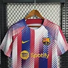 2023/2024 Barcelona Training Wear Red White Blue Jersey love fball