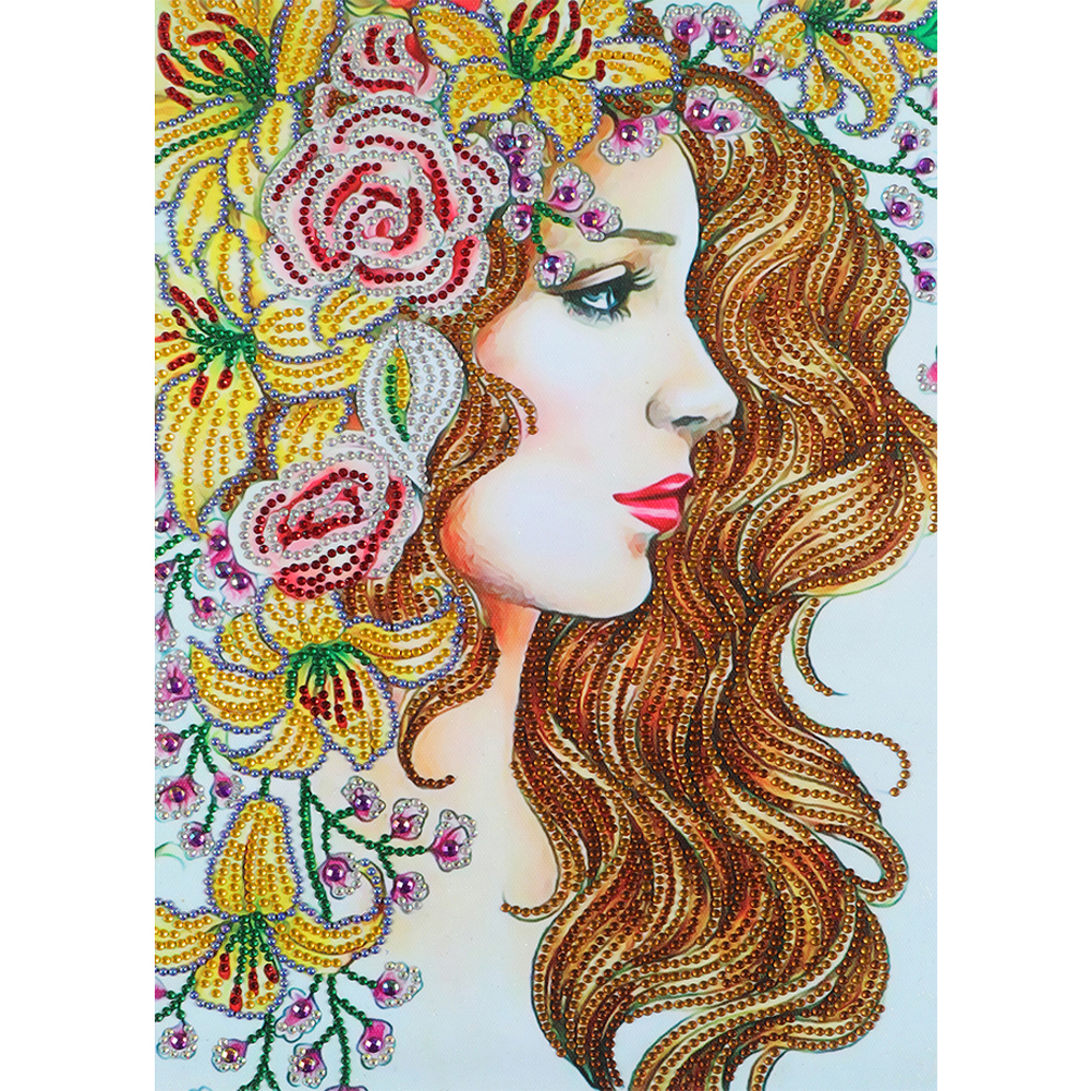 

Beauty - Special Shaped Diamond Painting - 30*40CM, 501 Original
