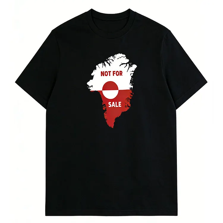 Men's Casual T-shirts Are Not Sold In Greenland.