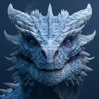 Frost Dragon - Diamond Painting