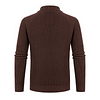 Men's Fashion Knitted Polo Shirt Casual Sweater by Inlyline