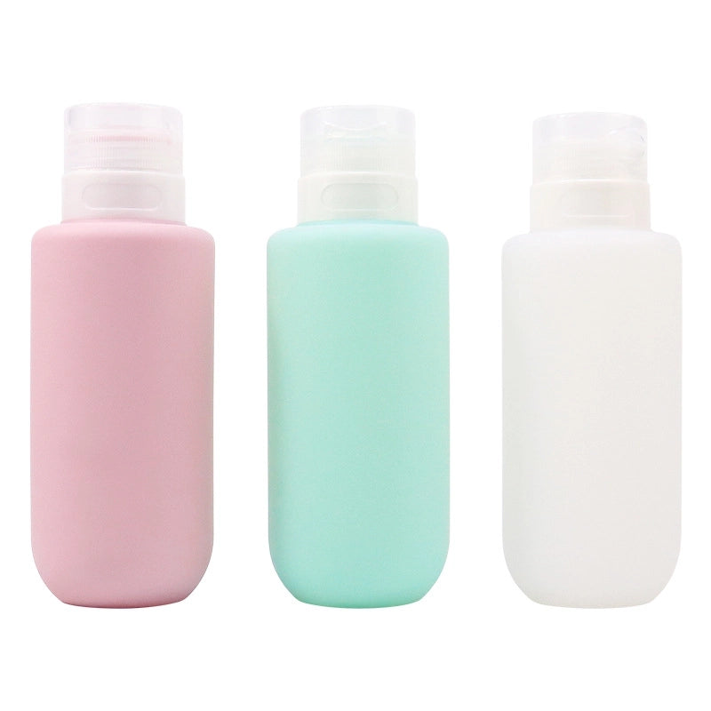 Casual Solid Color PP Silica Gel Subpackage Bottle
