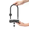 Bicycle U Lock with 2 Keys Bicycle U-shaped Lock for Road Mountain Electric Bike