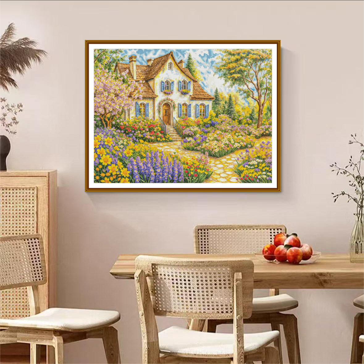 【ZZ7124- Fanhua Bieyuan】 Painting Fairy Cross Stitch
