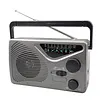 FM/AM/SW Radio Built in Speakers Portable Radio with Earphone Jack & Antenna Battery Or Mains Powered for Home Outdoor Travel Emergency