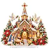 DIY Special Shape Diamond Painting Pearl Art Desk Ornament Xmas Decor Kit