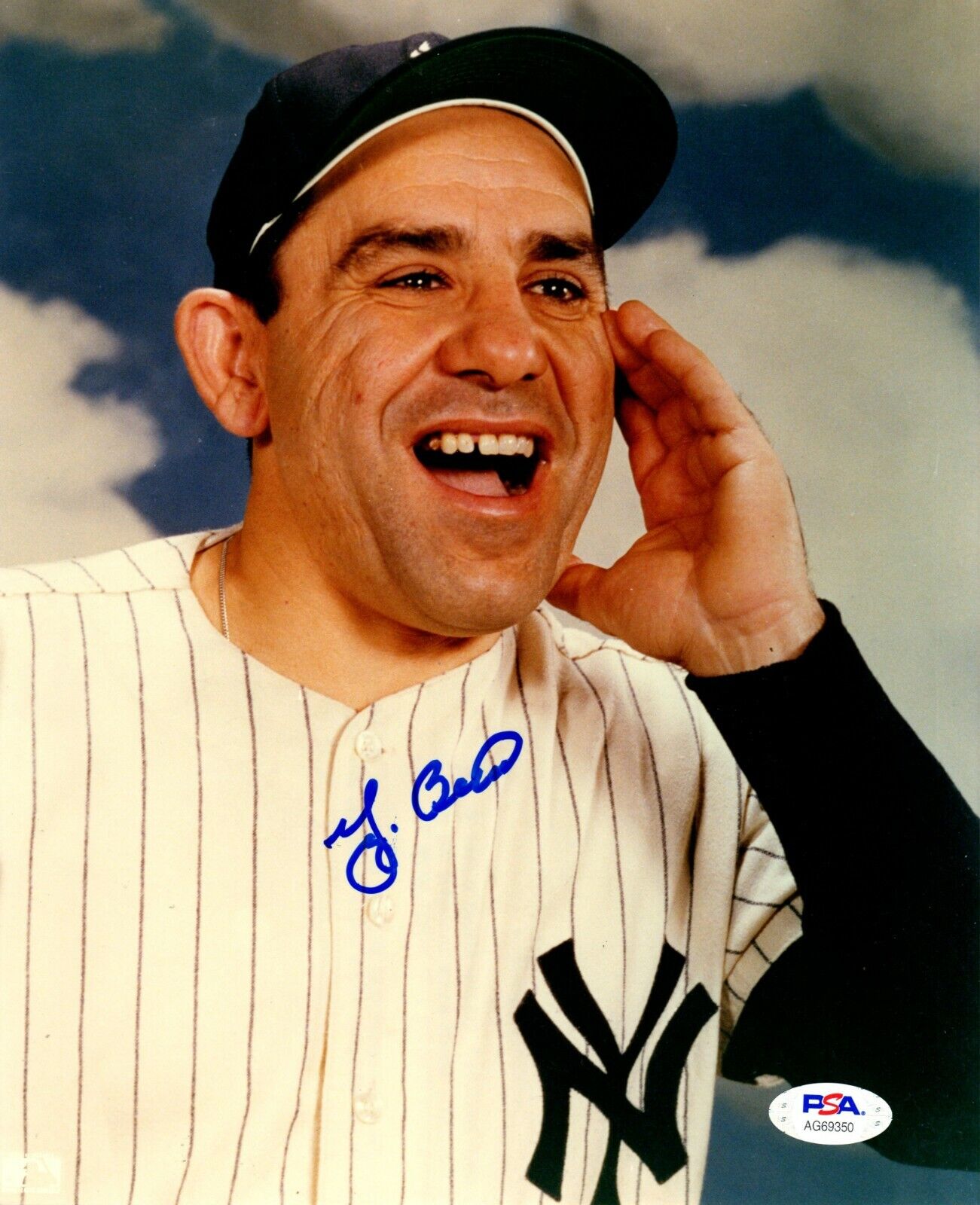 Yogi Berra autographed signed 8x10 Photo Poster painting MLB New York Yankees PSA COA