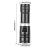 LED Dive Light Waterproof Scuba Diving Flashlight Underwater Light for Diving