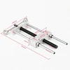 Woodworking Vise MG0-000-0060A Heavy Duty Dual Link Clamp 0-300mm Range Aluminum Alloy Stainless Steel
