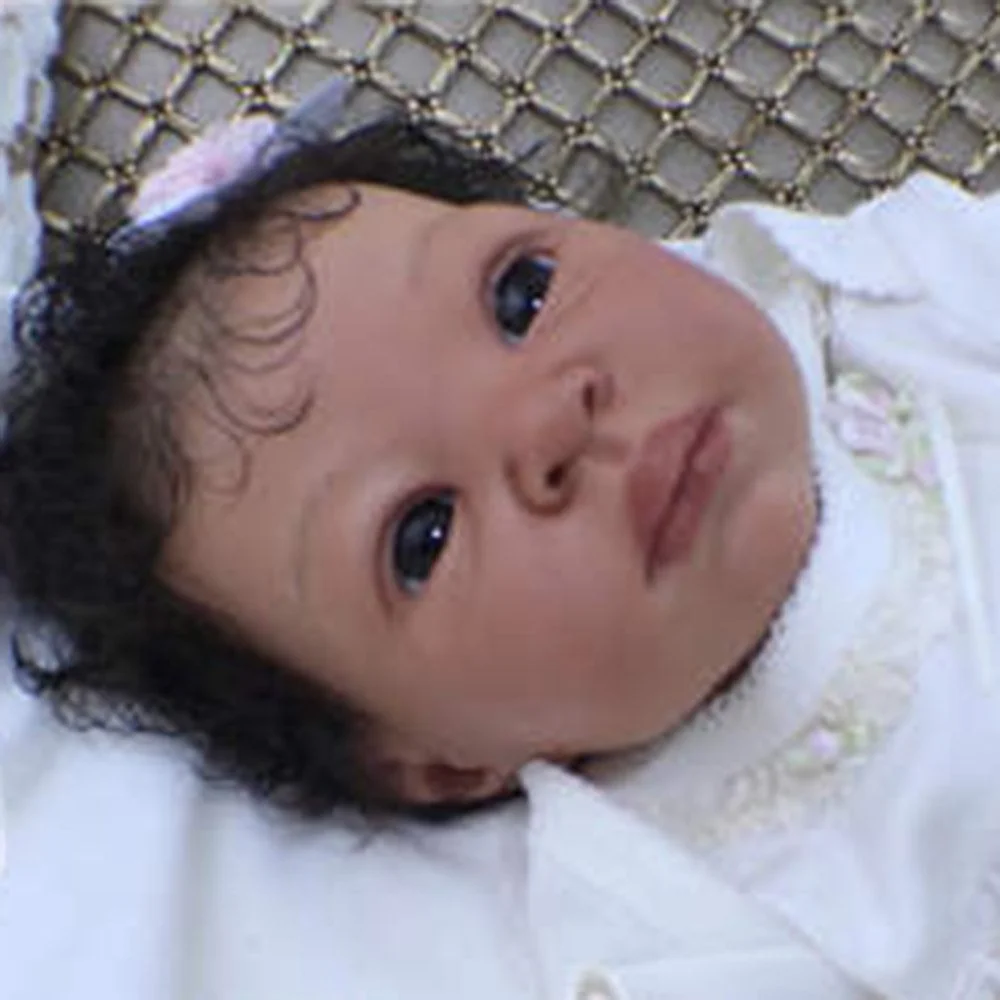 20 inch Realistic African American reborn baby baby doll