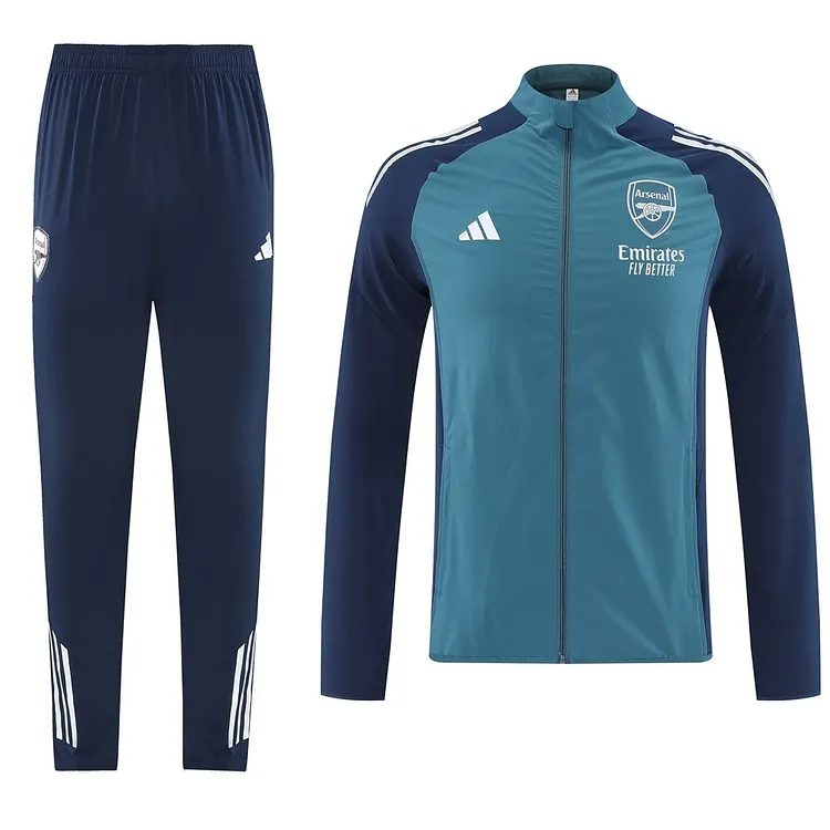 2025-26 Arsenal blue trench coat kit