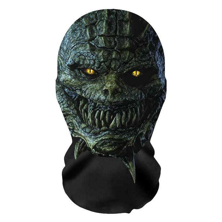 3D Spoof Face Simulation Headgear-Killer Croc