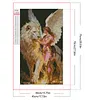 Kit de peinture diamant&eacute;e Angel Full DIY 5D carr&eacute; pour adulte 40*70cm