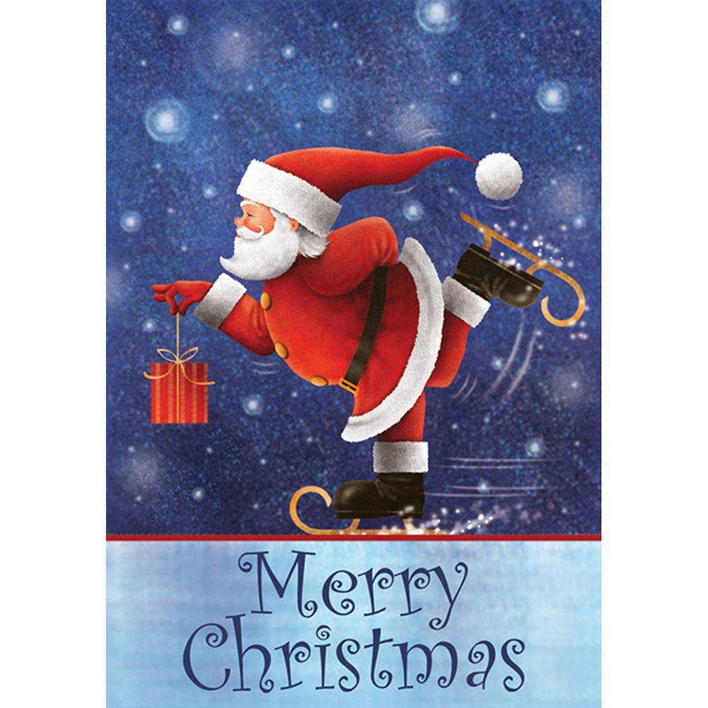 

Santa Claus - Round Drill Diamond Painting - 30*40CM, 501 Original