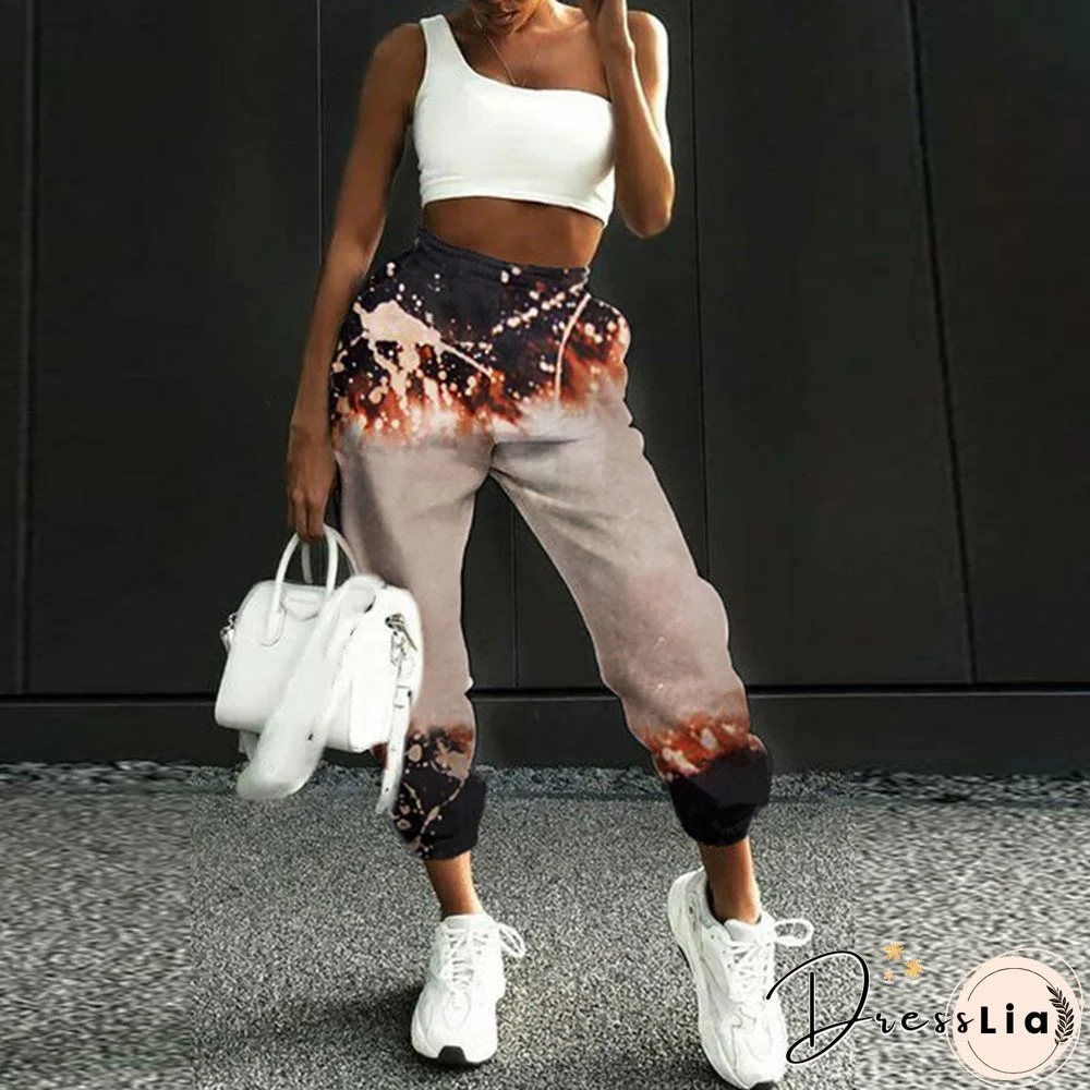 Fashion Loose Fitness Sweatpants