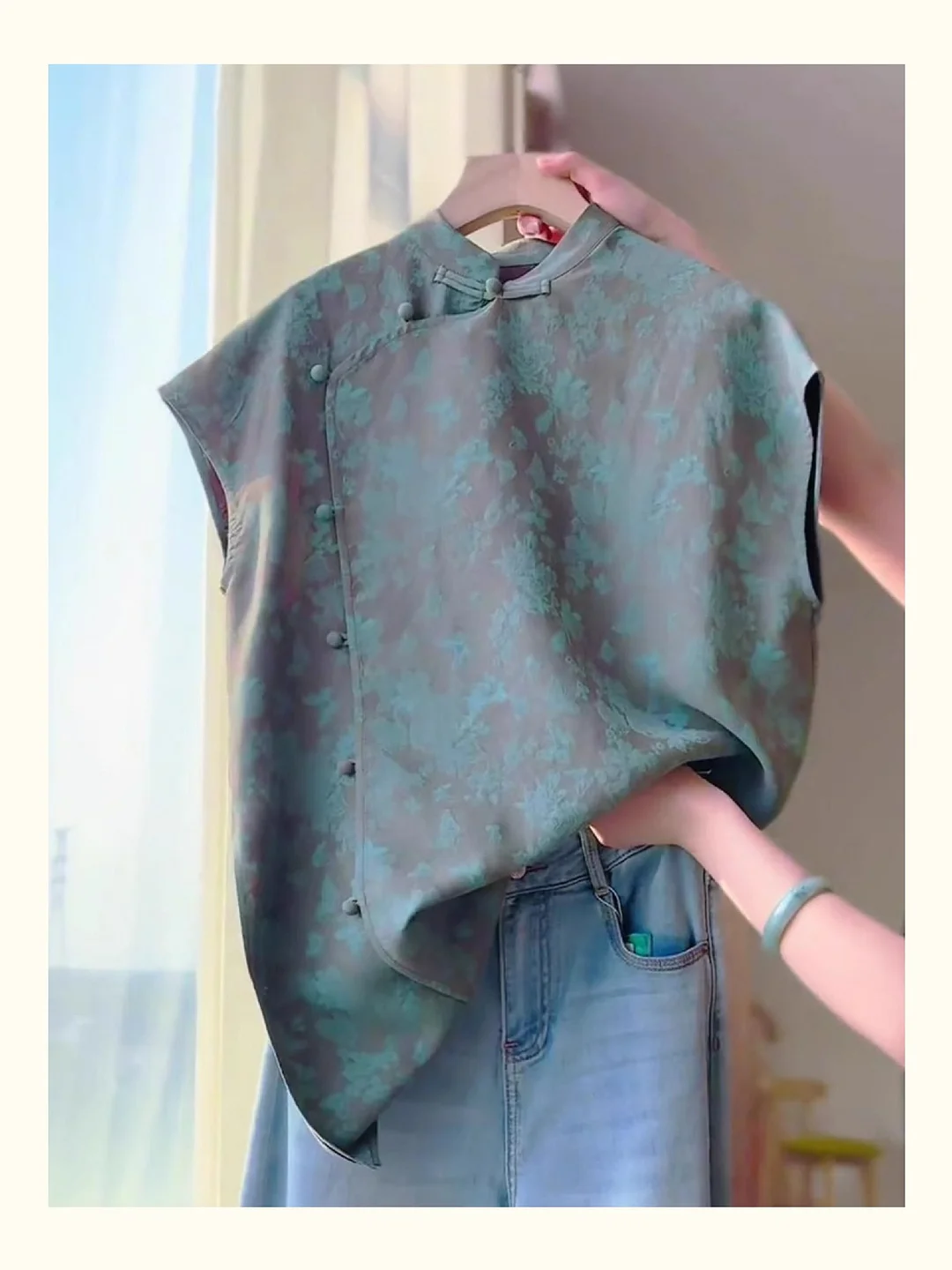 Athvotar Athvotar Chinese Chinese Style Young Style Buckle Improved Tang Shirt Jacket Woman 2025 Summer New Top Shirt