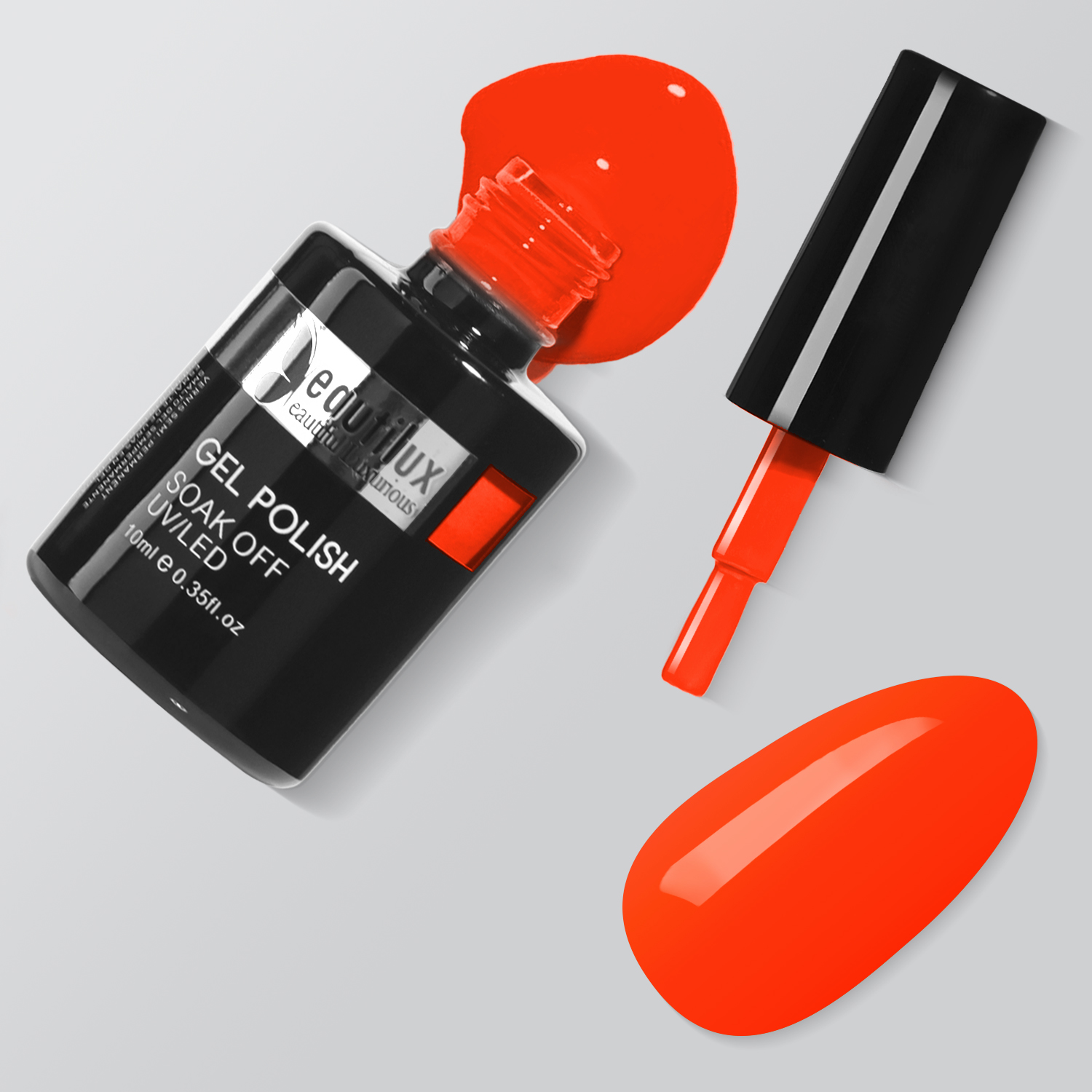 HEMA& TPO Free Nail Gel Polish Color 10ml Summer Collection- Papaye