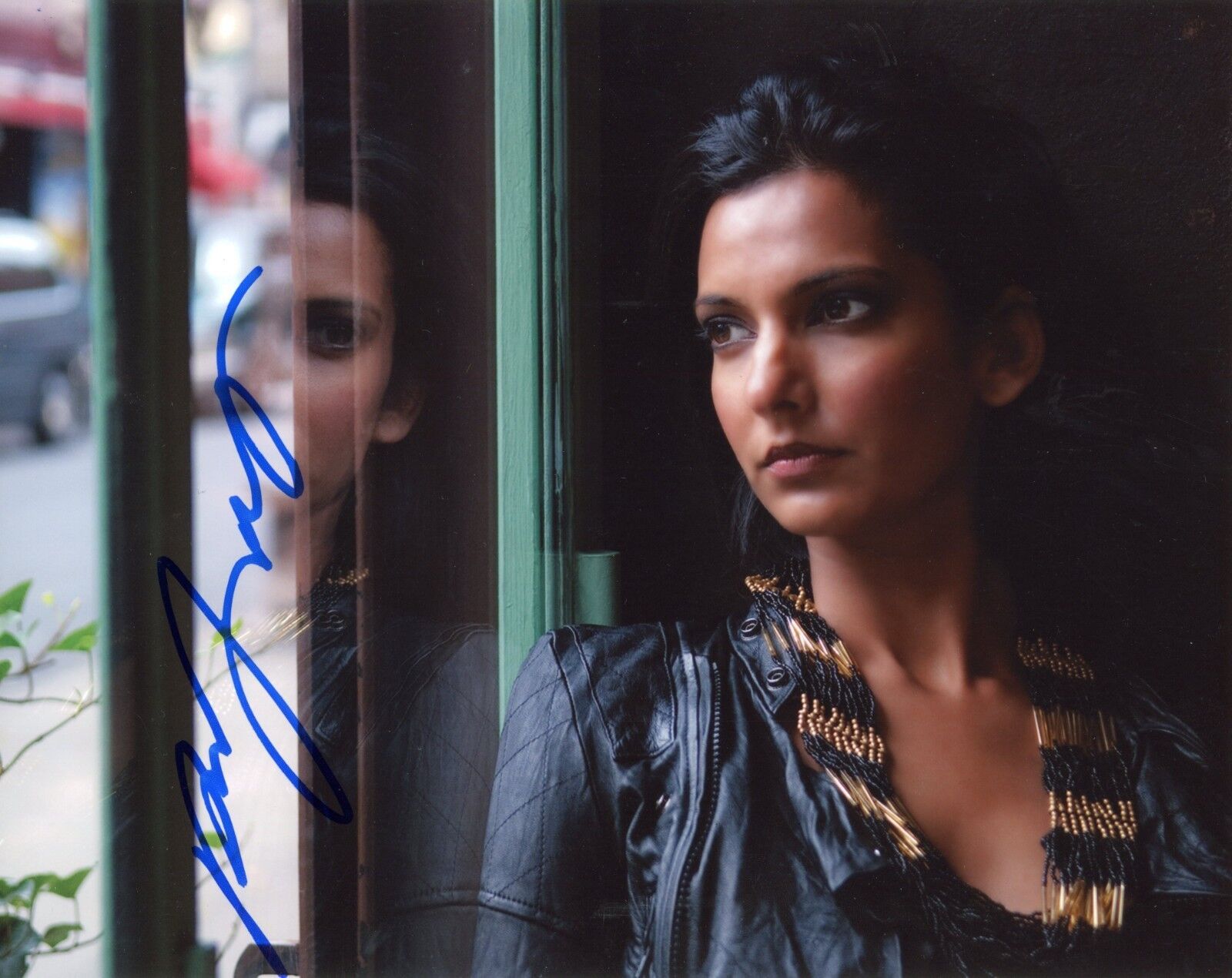 ~~ POORNA JAGANNATHAN Authentic Hand Signed Mile 22