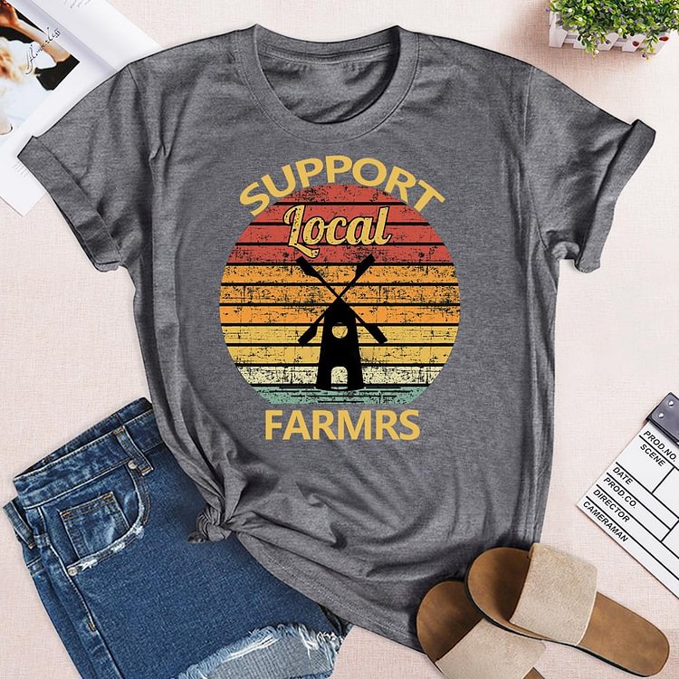 ANB - Support Local Farmers Retro Tee-03789