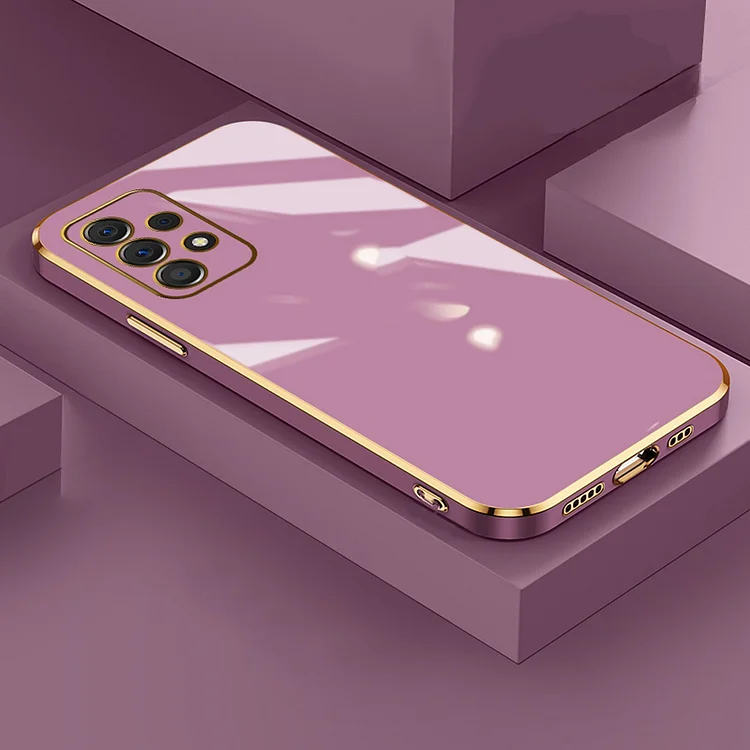 Glossy Plated Phone Case For Samsung  Etrgadget- Smartphone Cases & Covers | Accessories