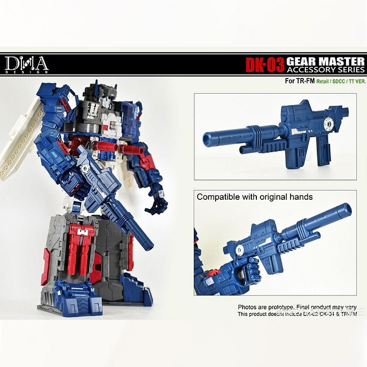 DNA Design DK-03 Rifle for Titans Return Fortress Maximus