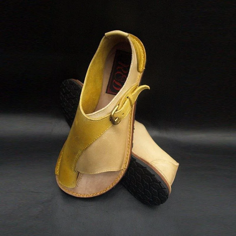 Summer Fashion New Women Casual Flat Sandals Ladies pu Leather Open Toe Shoes Female Roman Beach Shoes Large Size Drop Shipping