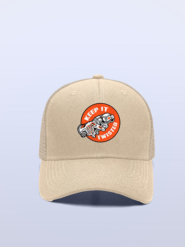 KEEP IT TWISTED MOTOR HEAD Trucker Mesh Baseball Caps