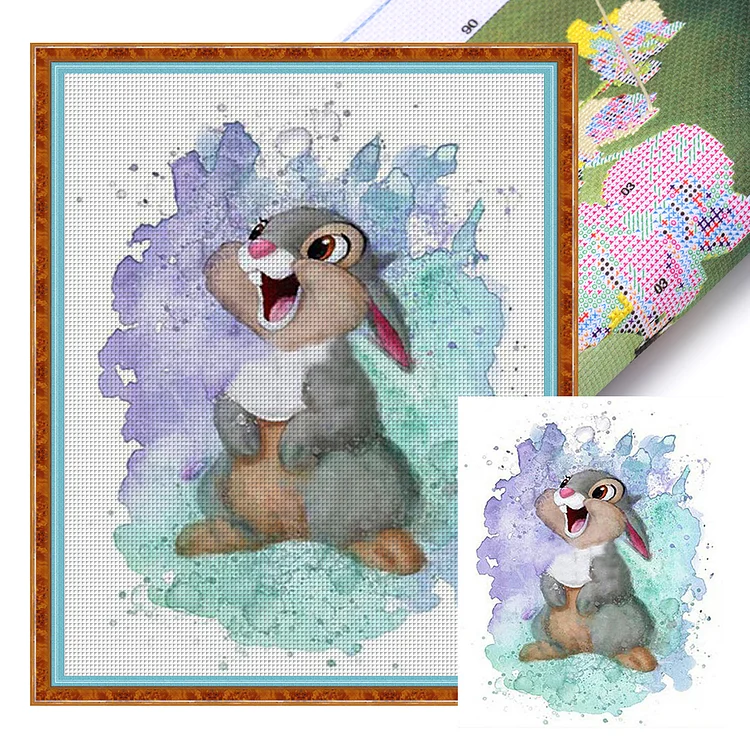 Disney Bunny - Printed Cross Stitch 11CT 40*50CM