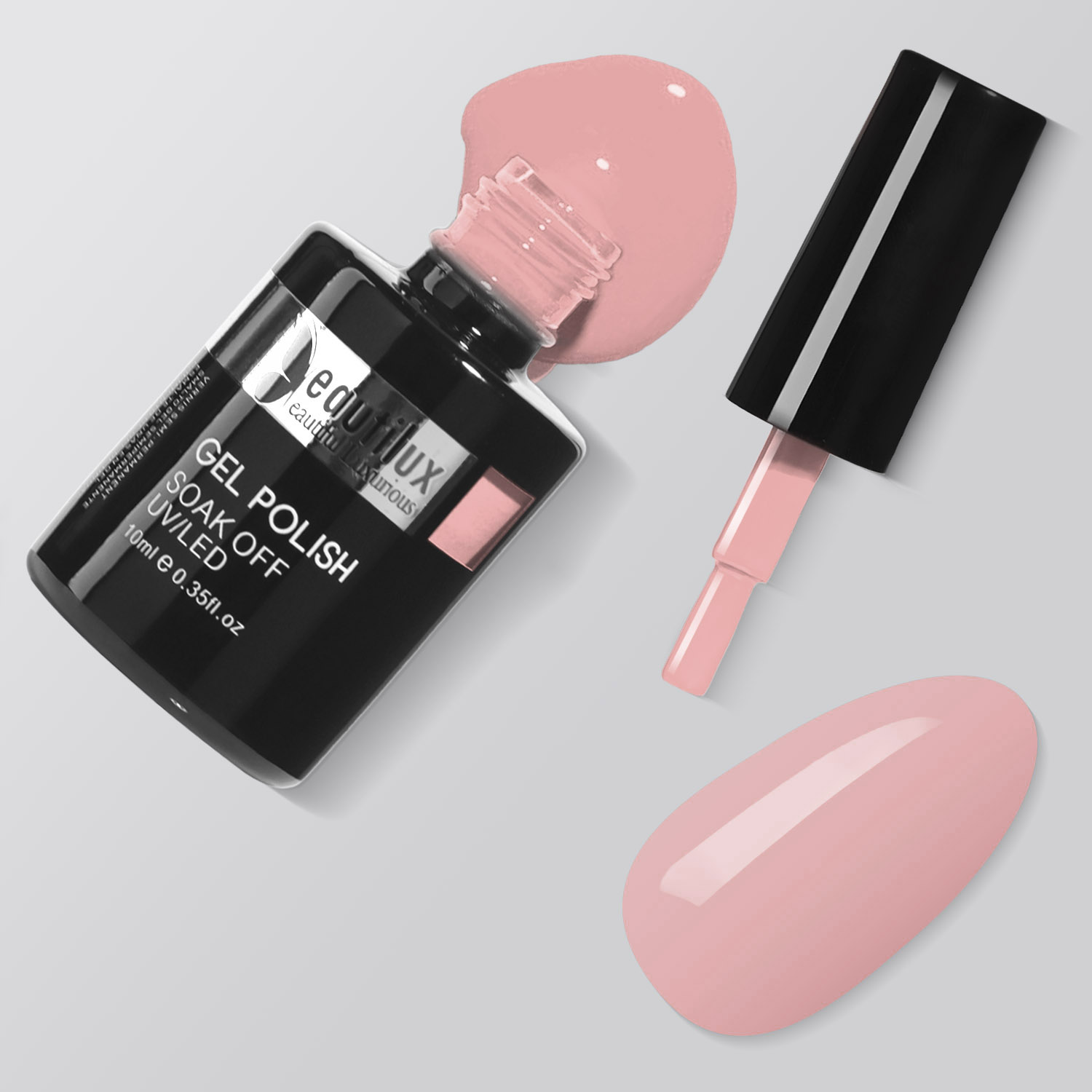 HEMA& TPO Free Nail Gel Polish Color 10ml Autumn Collection-Flanelle