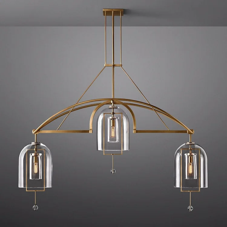 Fulcrum Modern Linear Chandelier 73" Vjlight
