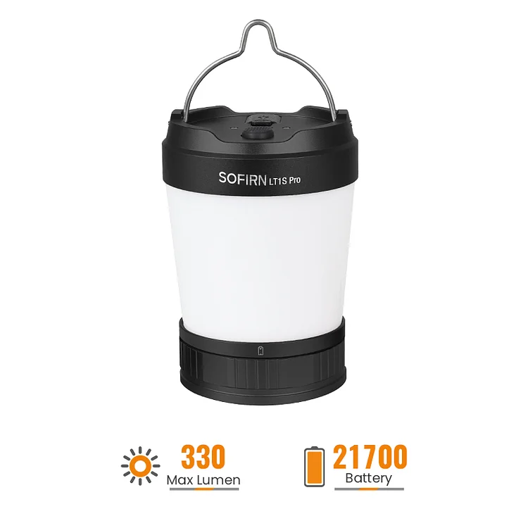 Sofirn LT1S Pro Camping Lantern Anduril 2.0 UI with Nichia 519A LED & SST20 LED (660nm) 