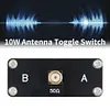 10W 1-to-2 Antenna Switch RF Switch High-Frequency Switch Manual Switch DC500MHz