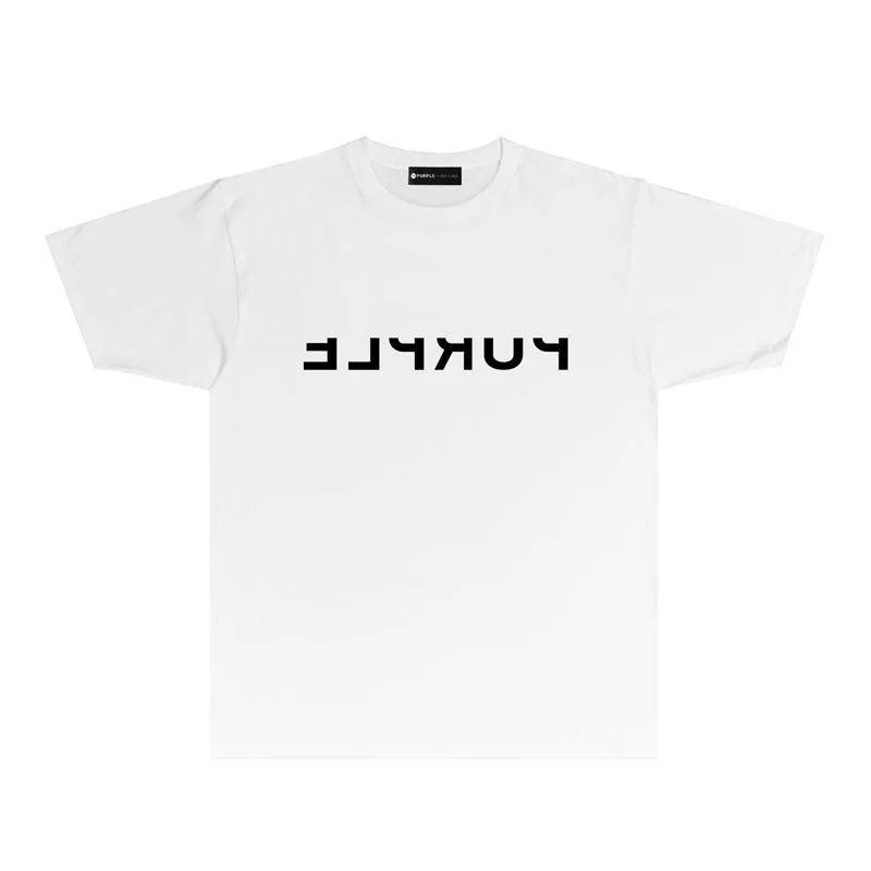 Purple 2023 new fashion T-shirt short sleeves