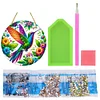 DIY Double Sided Special Shaped Hummingbird Diamond Painting Hanging Kit