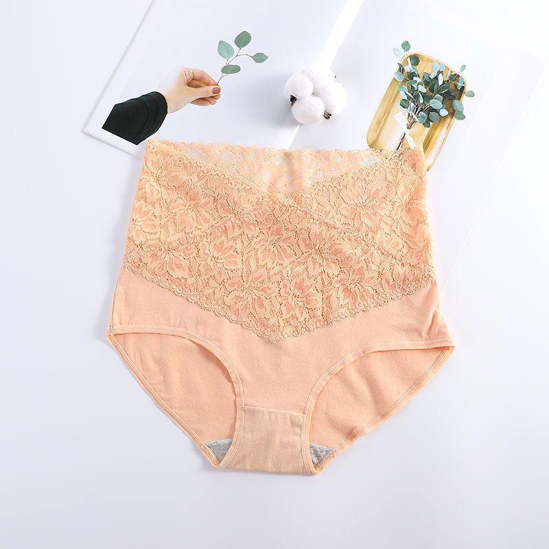  thdmladies High Waist Underwear Women Cotton Lace Panties thedmladies