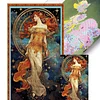 (Big Size)Star Goddess - 11CT Stamped Cross Stitch - 50*90cm