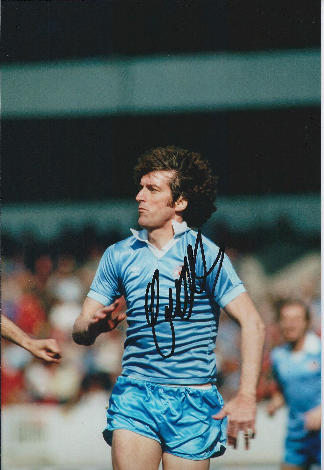 Tommy BOOTH Signed Autograph 12x8 Photo Poster painting AFTAL COA Manchester City ENGLAND RARE