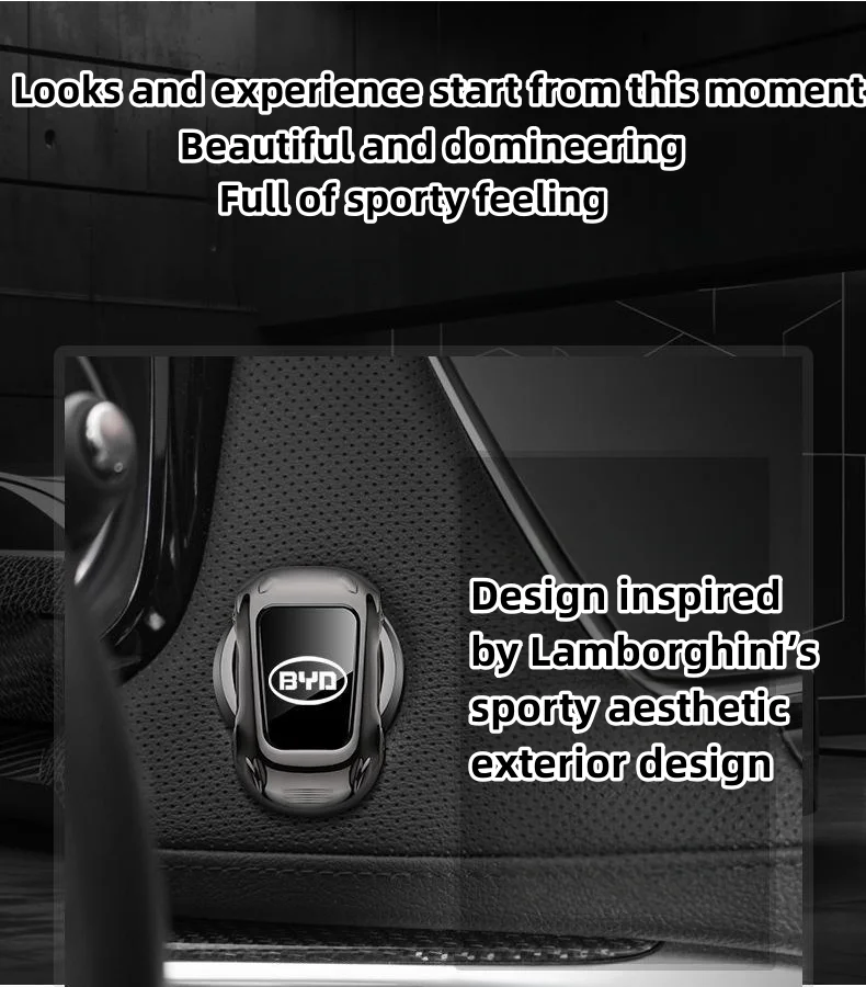 Car one-button start sports car protective cover decorative sticker